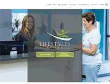 Tablet Screenshot of lifestyleschiro.com